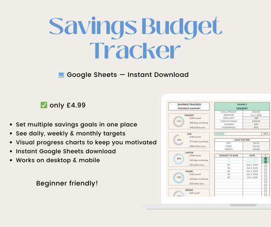 Savings Tracker
